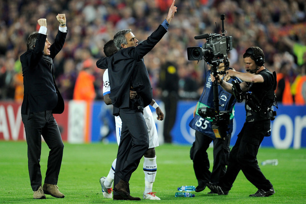 Barcelona x Inter: E lá subiu o Airbus de Mourinho