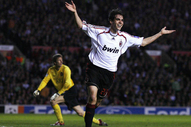 Manchester United x Milan: Poucos se lembram do resultado, todos se lembram de Kaká