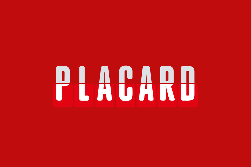 Placard