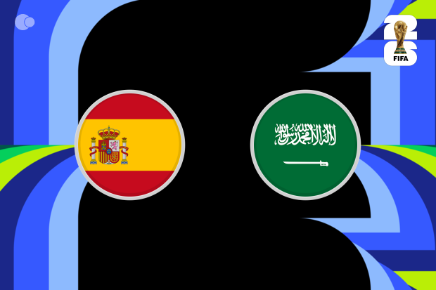 Espanha x Arábia Saudita ao minuto
