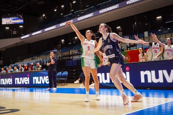 Sub-20 Feminino | Portugal vence a Eslováquia e está na final do EuroBasket B