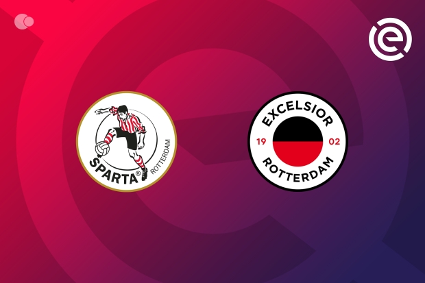 Excelsior run out winners versus Sparta Rotterdam Excelsior run out winners versus Sparta Rotterdam