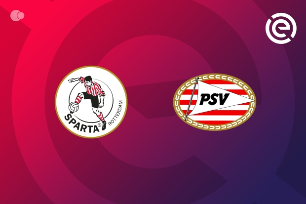 PSV run out winners versus Sparta Rotterdam PSV run out winners versus Sparta Rotterdam