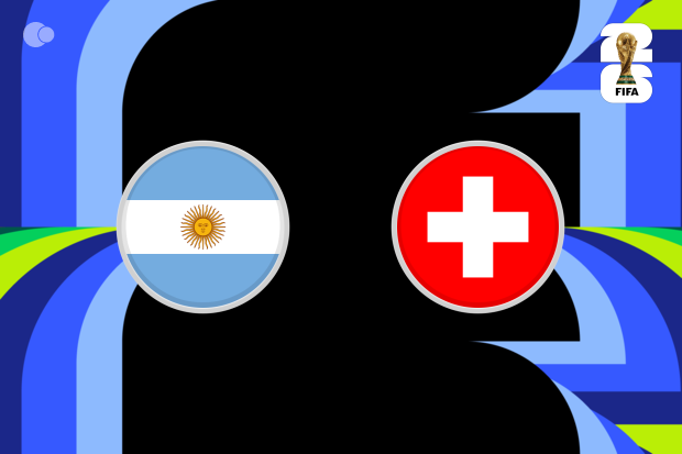 Argentina 1-0 Suíça ao minuto