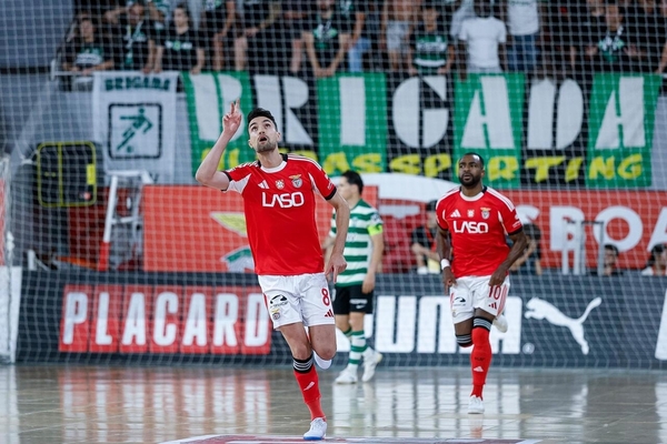 O Benfica é bicampeão nacional de futsal!