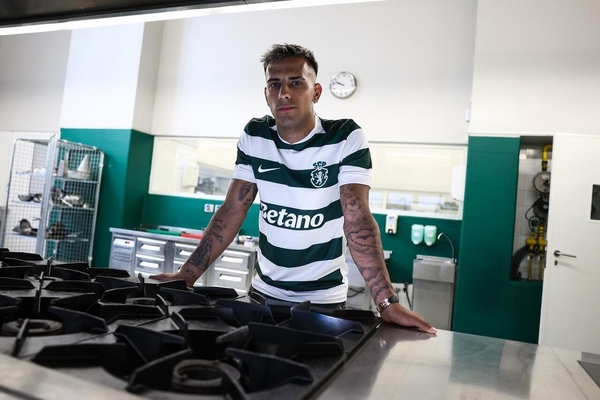 Rodrigo Zalazar apresentado no Sporting: «Venho para ganhar todos os títulos possíveis»