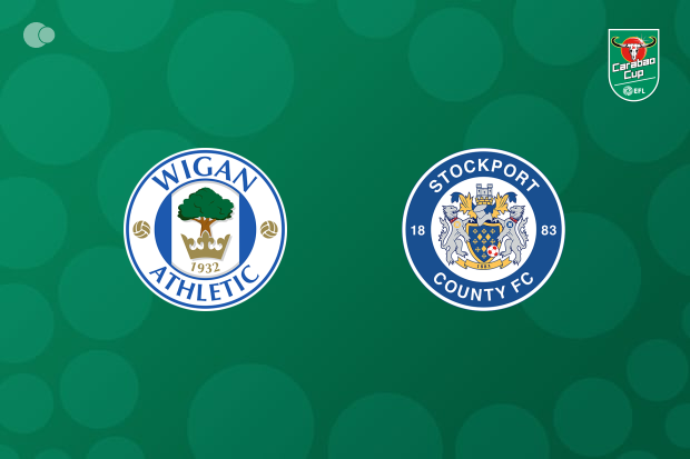 Wigan Athletic Advances in EFL League Cup After Narrow Victory Over Stockport County Wigan Athletic Advances in EFL League Cup After Narrow Victory Over Stockport County