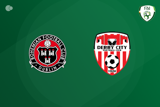 Spoils shared between Bohemian and Derry City Spoils shared between Bohemian and Derry City