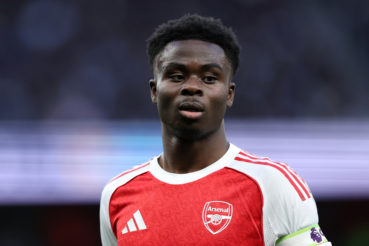 Saka Jadi Pemain Inggris Keempat yang Cetak Hattrick di Piala Dunia