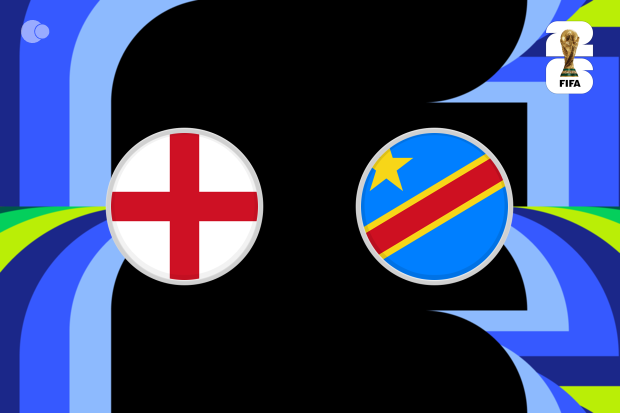 Inglaterra x RD Congo ao minuto