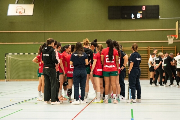 Feminino Sub-18 | Portugal sofre derrota frente à Alemanha na estreia no Torneio 4 Nações
