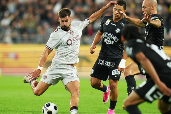 Atenção, Benfica: Sturm Graz goleia o Hearts e deixa os escoceses com um pé na Liga Europa