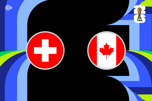 Suíça x Canadá ao minuto