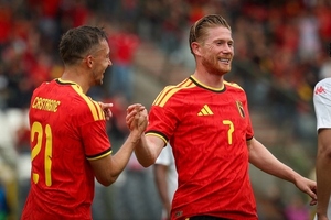 Belgium overcome Tunisia