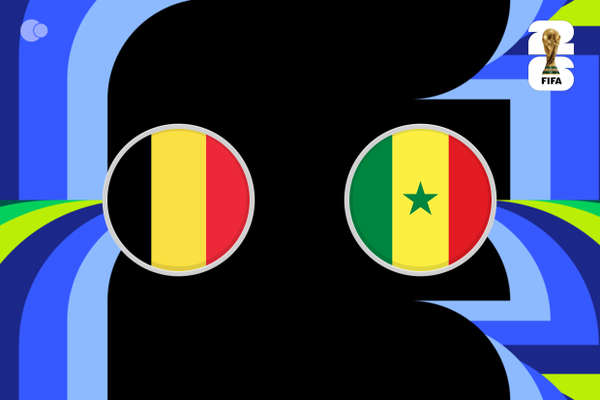 Bélgica 0-1 Senegal ao minuto