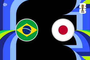Brasil 2-1 Japão ao minuto