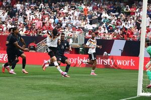 Germany overcome USA