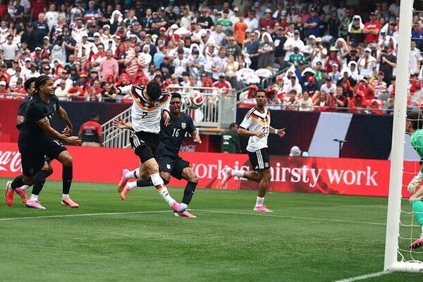 Germany overcome USA