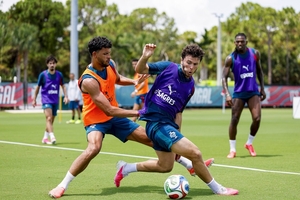 Tomás Araújo é a única baixa no último treino antes do Usbequistão