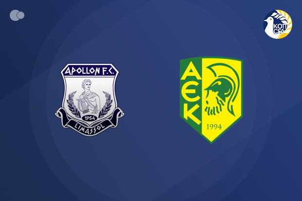 Apollon Limassol beat AEK Larnaca Apollon Limassol beat AEK Larnaca