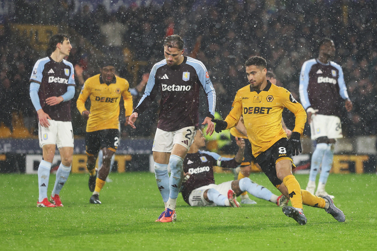 Golo português na surpreendente vitória do Wolves sobre o Aston Villa Golo português na surpreendente vitória do Wolves sobre o Aston Villa