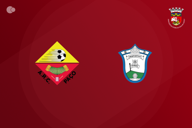 AF Viana Castelo Jun. B 2ª Div.: Igualdade entre ARC Paçô e Vitorino de Piães AF Viana Castelo Jun. B 2ª Div.: Igualdade entre ARC Paçô e Vitorino de Piães