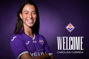 Carolina Correia oficializada na Fiorentina