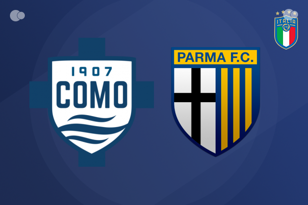Como run out winners versus Parma Como run out winners versus Parma