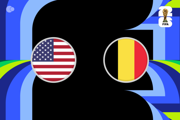 Estados Unidos x Bélgica ao minuto