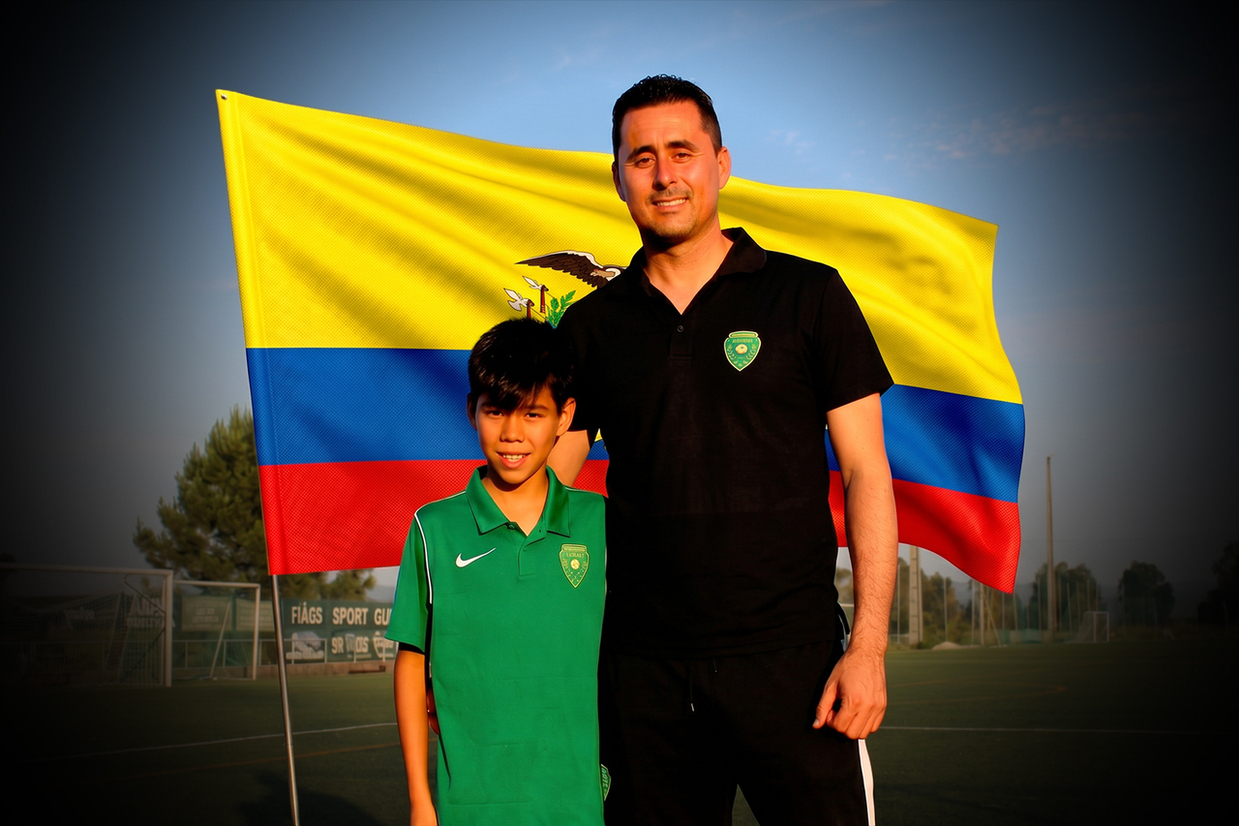 Pai e filho equatorianos jogam no mesmo clube em Portugal: «Aqui encontrámos a seguranç...