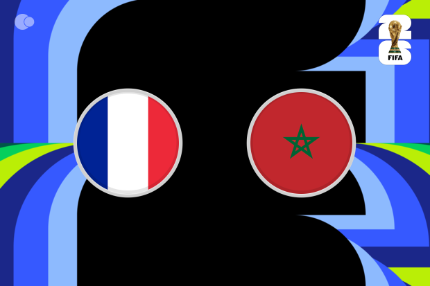 França 0-0 Marrocos ao minuto