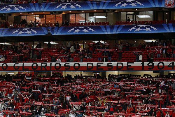 Benfica reage a castigo na Luz: «Somos o único alvo de uma sanção desta natureza»