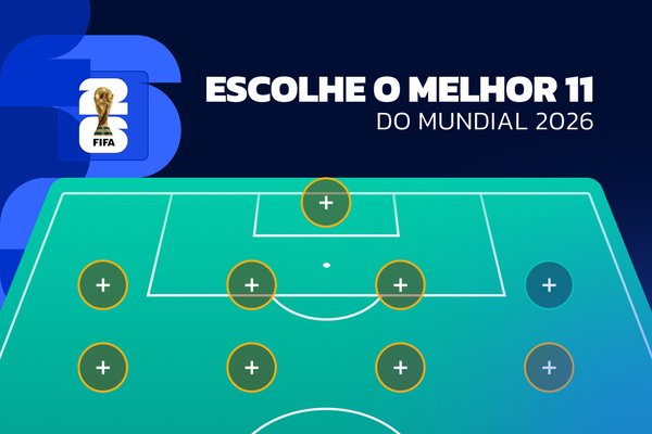 Qual é o melhor onze do Mundial 2026? Faça as suas escolhas!