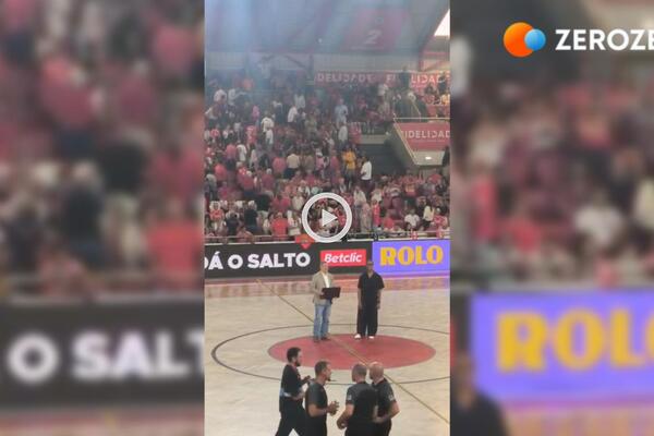 Mery Andrade, figura do basquetebol em Portugal, homenageada no Jogo 1 da final da Liga Be...