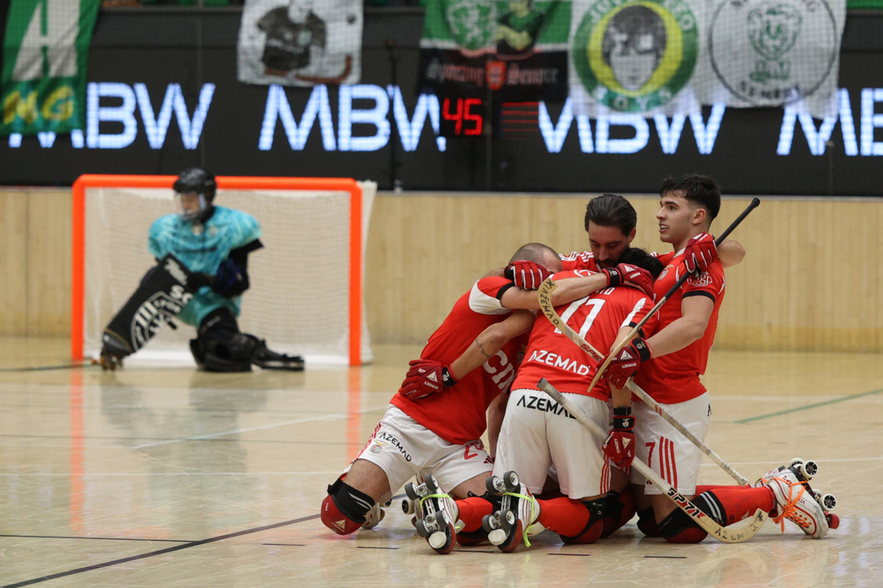 Três anos depois, Benfica é campeão nacional de hóquei em patins!