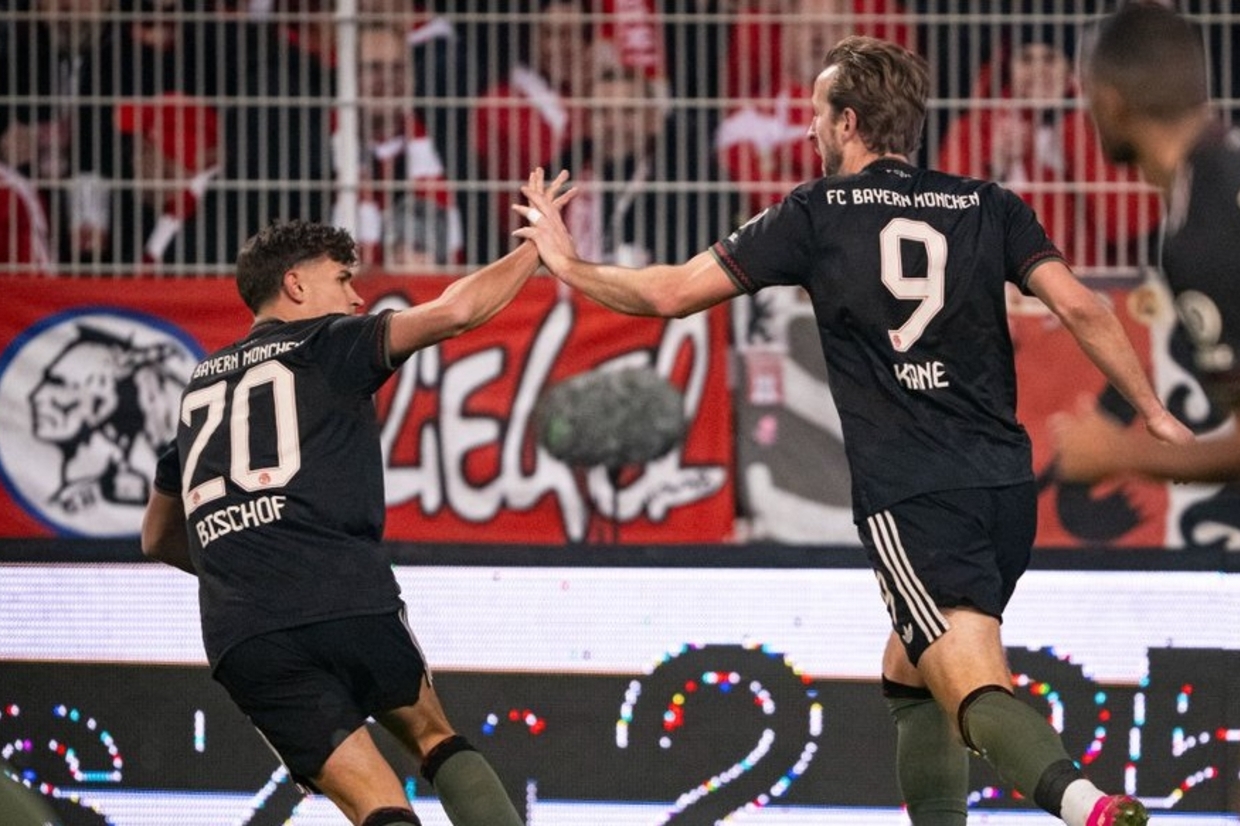 Kane salva Bayern da primeira derrota em duelo diante do Union Berlin de Diogo Leite Kane salva Bayern da primeira derrota em duelo diante do Union Berlin de Diogo Leite