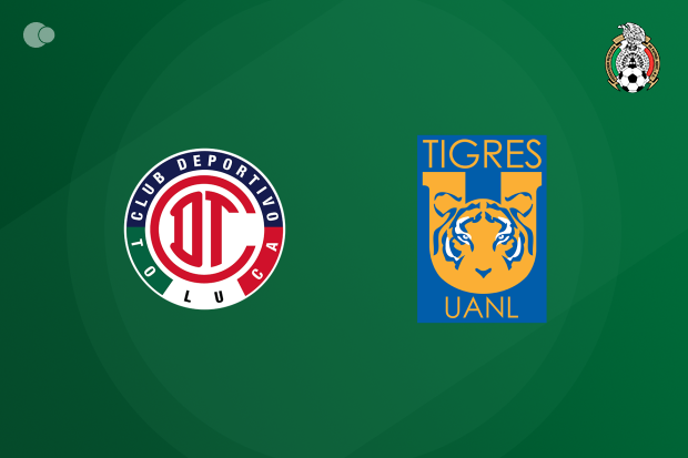 Toluca run out winners versus Tigres Toluca run out winners versus Tigres