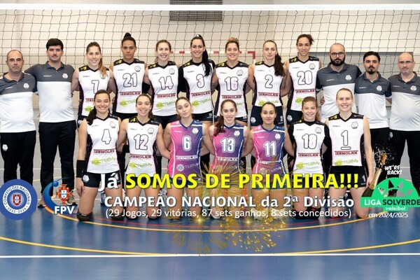 Feminino | Avense 78 conquista II Divisão e vai jogar na Liga Solverde!
