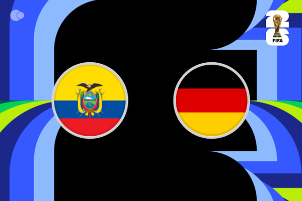 Equador x Alemanha ao minuto