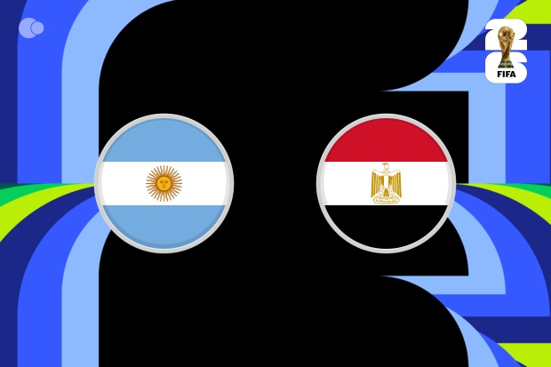 Argentina x Egito ao minuto