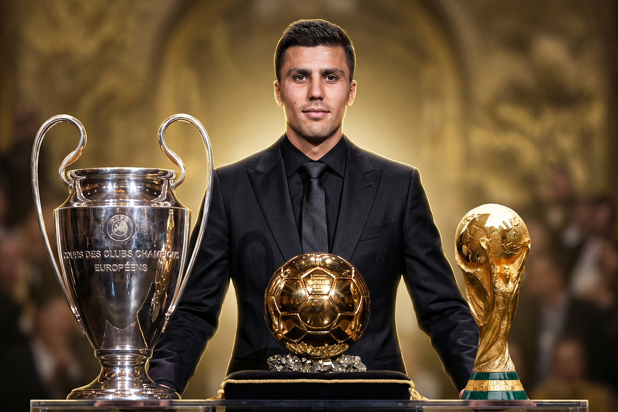 Bisakah Rodri Bergabung dengan Klub Paling Eksklusif di Sepak Bola