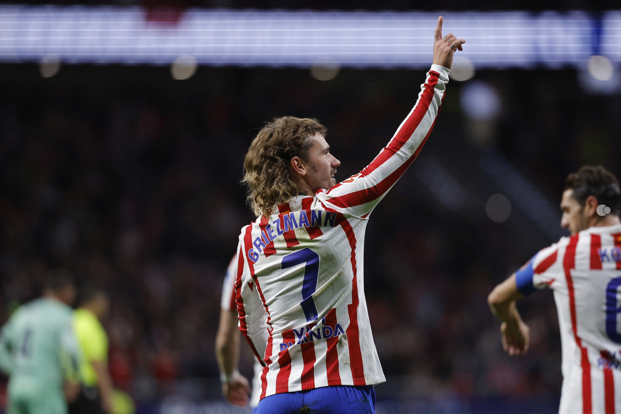 Griezmann entra como suplente e brilha na vitória do Atlético de Madrid Griezmann entra como suplente e brilha na vitória do Atlético de Madrid