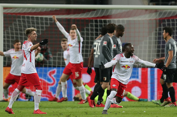 RB Leipzig mais forte em confronto de candidatos à Europa RB Leipzig mais forte em confronto de candidatos à Europa