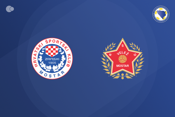 Zrinjski Mostar celebrate narrow win over Velez Mostar
