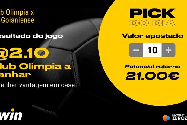 PICK DO DIA | Ganhar vantagem em casa