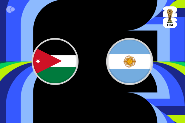 Jordânia x Argentina ao minuto