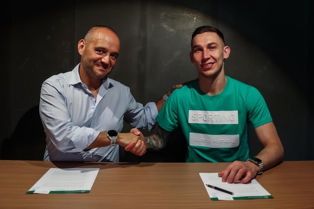 Sukhov apresentado no Sporting: «É um dos melhores clubes de futsal do mundo»