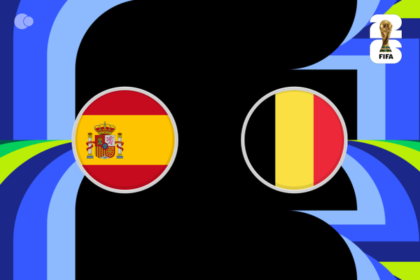 Espanha x Bélgica ao minuto