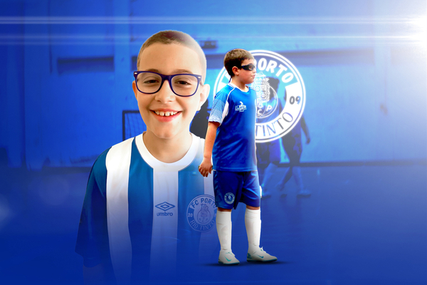 O menino a quem a diabetes não tira a alegria de jogar: «Para ele, um golo é uma prova ...