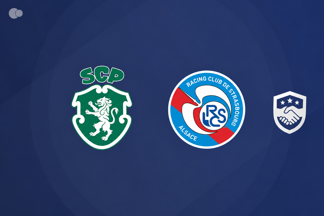 Sporting x Strasbourg ao minuto